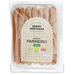 14515PARÓWKI FARMERKI BIO 250 g - FARMY ROZTOCZA (NA ZAMÓWIENIE)-1