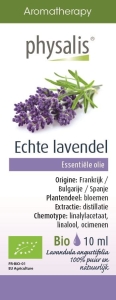 14542OLEJEK ETERYCZNY LAWENDA WĄSKOLISTNA (ECHTE LAVENDEL) BIO 10 ml - PHYSALIS-1