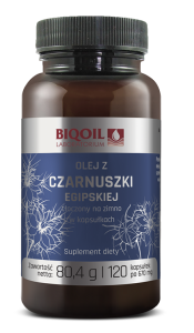 14624OLEJ Z CZARNUSZKI EGIPSKIEJ TŁOCZONY NA ZIMNO 120 KAPSUŁEK (670 mg) - BIOOIL-1