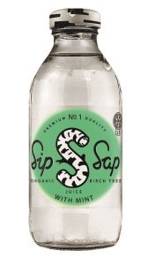 14684SOK Z BRZOZY O SMAKU MIĘTY BEZGLUTENOWY BIO 330 ml - SIPSAP-1