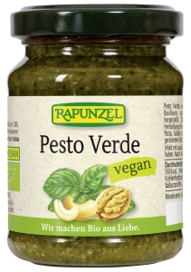 14699PESTO VERDE (Z BAZYLIĄ, ORZECHAMI WŁOSKIMI I NERKOWCA) BIO 120 g - RAPUNZEL-1