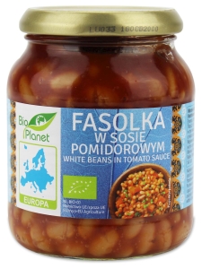 14719FASOLKA W SOSIE POMIDOROWYM BIO 360 g - BIO PLANET-1