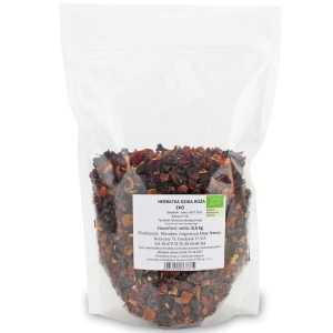 14726HERBATKA DZIKA RÓŻA Z HIBISKUSEM BIO 500 g - HORECA (DARY NATURY)-1