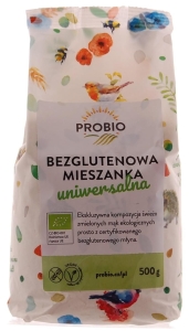 14982MIESZANKA DO WYPIEKU UNIWERSALNA BEZGLUTENOWA BIO 500 g - PROBIO-1