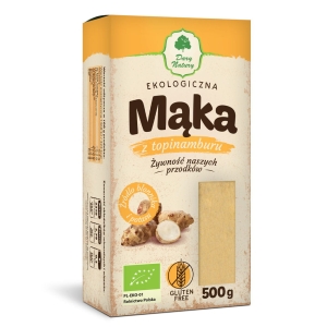 1729MĄKA Z TOPINAMBURU BEZGLUTENOWA BIO 500 g - DARY NATURY-1