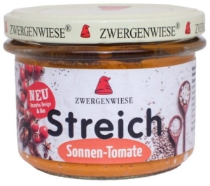 1215PASTA SŁONECZNIKOWA Z SUSZONYMI POMIDORAMI BEZGLUTENOWA BIO 180 g - ZWERGENWIESE-1