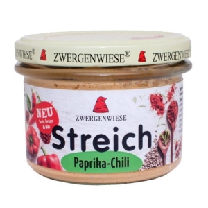 9783PASTA SŁONECZNIKOWA Z PAPRYKĄ BEZGLUTENOWA  BIO 180 g - ZWERGENWIESE-1