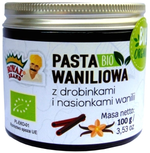 15254PASTA WANILIOWA BIO 100 g - ROYAL BRAND-1