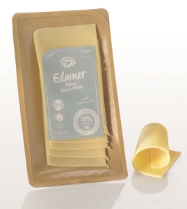 4332SER EDAMSKI PLASTRY BIO (40 % TŁUSZCZU W SUCHEJ MASIE) 150 g - OMA-1