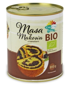 15519MASA MAKOWA Z BAKALIAMI BIO 850 g (PUSZKA) - CROC-CRAC (BIOVERI)-1