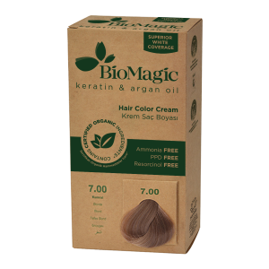 15565FARBA DO WŁOSÓW BLOND (7.00) 250 g - BIOMAGIC-1