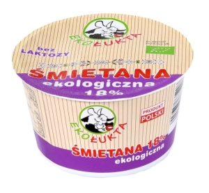15620ŚMIETANA 18 % BEZ LAKTOZY BIO 200 g - EKO ŁUKTA-1