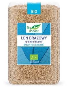 15668LEN BRĄZOWY (SIEMIĘ LNIANE) BIO 2 kg - BIO PLANET-1