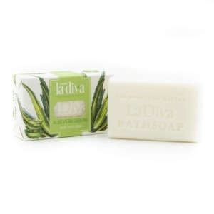 15703MYDŁO W KOSTCE ALOES 100 g - LA DIVA-1