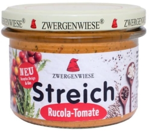 15748PASTA SŁONECZNIKOWA Z RUKOLĄ I POMIDORAMI BEZGLUTENOWA BIO 180 g - ZWERGENWIESE-1