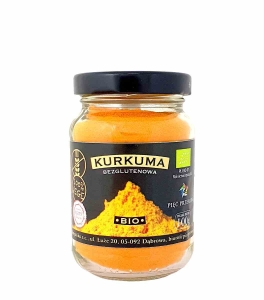 15894KURKUMA MIELONA BEZGLUTENOWA BIO 100 g - PIĘĆ PRZEMIAN-1