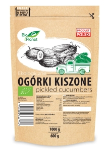 16197OGÓRKI KISZONE BIO 1 kg (600g) (DOYPACK) - BIO PLANET-1