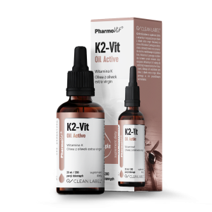 16262WITAMINA K2 W KROPLACH (75 mcg) BEZGLUTENOWA 30 ml - PHARMOVIT (CLEAN LABEL)-1