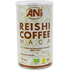 16601KAWA ROZPUSZCZALNA ARABICA Z GRZYBEM REISHI I MACA BIO 100 g - ANI-1