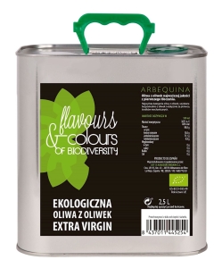 16615OLIWA Z OLIWEK EXTRA VIRGIN BIO 2,5 L - FLAVOURS & COLOURS-1