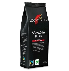 16653KAWA ZIARNISTA ARABICA 100 % BARISTA CREMA FAIR TRADE BIO 500 g - MOUNT HAGEN-1