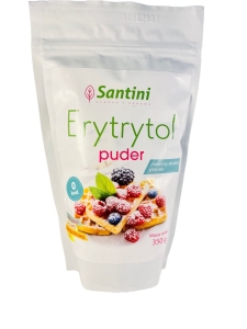 17184ERYTRYTOL PUDER BEZGLUTENOWY 350 g - SANTINI-1