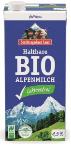 17316MLEKO UHT O OBNIŻONEJ ZAWARTOŚCI LAKTOZY (min. 1,5 % TŁUSZCZU) BIO 1 L - BERCHTESGADENER LAND-1