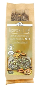 17397MIESZANKA DO WYPIEKU CHLEBA Z ORZECHAMI WŁOSKIMI BEZGLUTENOWA (KETO) 500 g - PIĘĆ PRZEMIAN-1