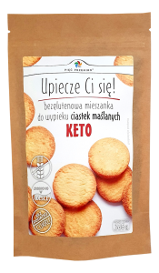17402MIESZANKA DO WYPIEKU CIASTEK MAŚLANYCH BEZGLUTENOWA (KETO) 365 g - PIĘĆ PRZEMIAN-1