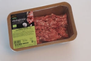 17414MIĘSO MIELONE WIEPRZOWO - WOŁOWE BIO 300 g - WASĄG (NA ZAMÓWIENIE)-1