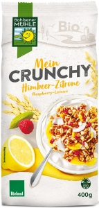 17439CRUNCHY JOGURTOWO - CYTRYNOWE Z MALINAMI BIO 400 g - BOHLSENER MUEHLE-1
