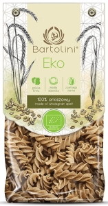 18037MAKARON (ORKISZOWY RAZOWY) ŚWIDERKI BIO 250 g - BARTOLINI-1
