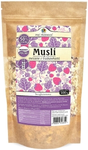 18781MUSLI TRUSKAWKOWE BEZ DODATKU CUKRÓW BEZGLUTENOWE 500 g - PIĘĆ PRZEMIAN-1