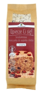 18793MIESZANKA DO WYPIEKU CHLEBA Z ŻURAWINĄ BEZGLUTENOWA 500 g - PIĘĆ PRZEMIAN-1