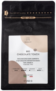 18830KAWA ZIARNISTA ARABICA O SMAKU KAKAOWYM (CHOCOLATE TOUCH) BIO 250 g - ROZKVIT-1