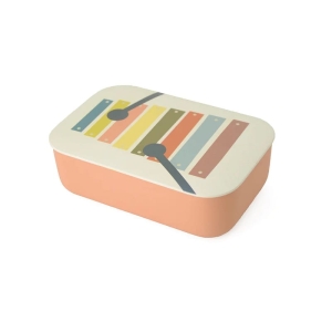 19500LUNCHBOX Z TWORZYWA PLA Z PRZEGRÓDKĄ DLA DZIECI JUST LIKE MUSIC 800 ml - CHIC MIC-1