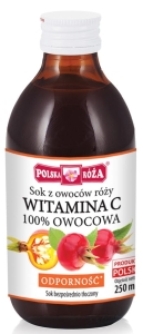 19628SOK Z RÓŻY NFC (NATURALNA WITAMINA C) 250 ml - POLSKA RÓŻA-1