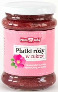 19632PŁATKI RÓŻY W CUKRZE 320 g - POLSKA RÓŻA-1