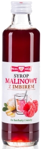 19633SYROP MALINOWY Z IMBIREM 250 ml - POLSKA RÓŻA-1