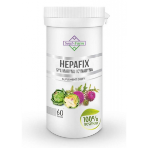 19676HEPAFIX SYLIMARYNA I CYNARYNA 60 KAPSUŁEK (560 mg) - SOUL FARM-1