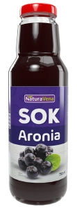 20330SOK Z ARONII 100 % 750 ml - NATURAVENA-1