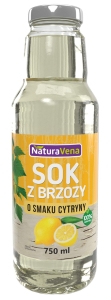 20357SOK Z BRZOZY O SMAKU CYTRYNY 750 ml - NATURAVENA-1