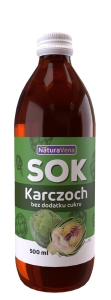 20363SOK Z KARCZOCHA 100 %  500 ml - NATURAVENA-1