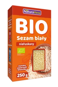 20405SEZAM BIAŁY NIEŁUSKANY BIO 250 g - NATURAVENA-1