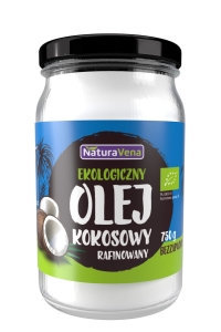 20417OLEJ KOKOSOWY RAFINOWANY BIO 750 g - NATURAVENA-1