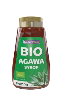 20493SYROP Z AGAWY CIEMNY BIO 245 g - NATURAVENA-1