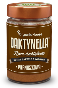 20505KREM KOKOSOWO - DAKTYLOWY PIERNICZKOWY BEZGLUTENOWY BIO 190 g - ORGANIC HOUSE (DAKTYNELLA)-1
