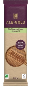 20534MAKARON (ORKISZOWY RAZOWY) SPAGHETTI BIO 500 g - ALB-GOLD-1