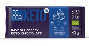 20700CZEKOLADA KETO Z JAGODAMI I OLEJEM MCT BEZ DODATKU CUKRU BIO 40 g - COCOA-1