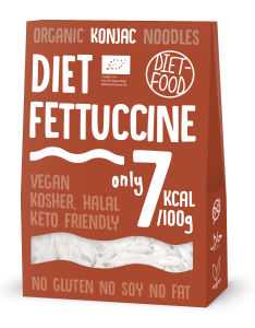 20750MAKARON (KONJAC TYPU FETTUCCINE) BEZGLUTENOWY BIO 385 g - DIET-FOOD-1